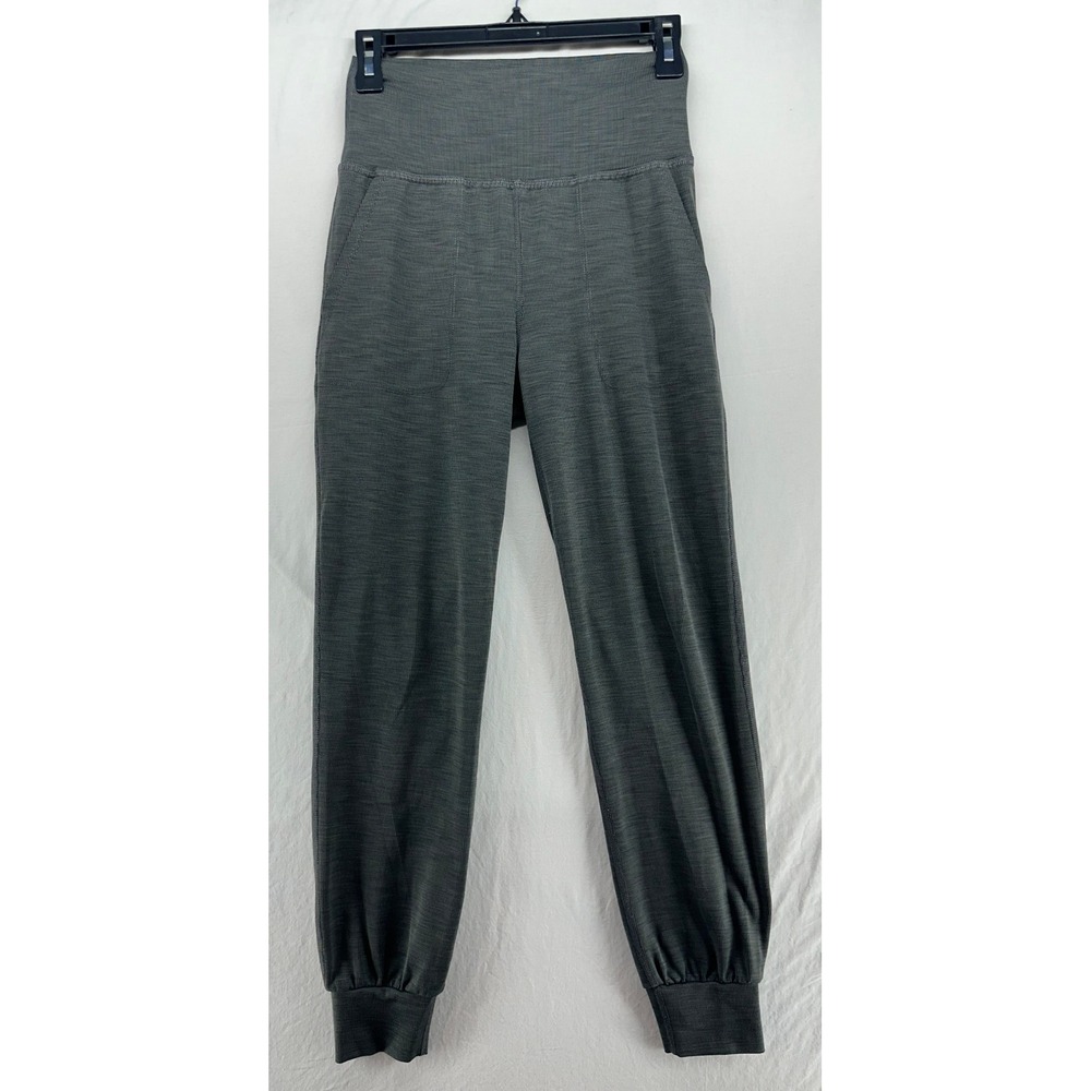 Beyond Yoga Spacedye Midi Joggers Black Charcoal Lounge Pants Size XS